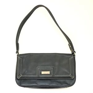 KATE SPADE Black Leather Handbag Vintage Shoulder Bag